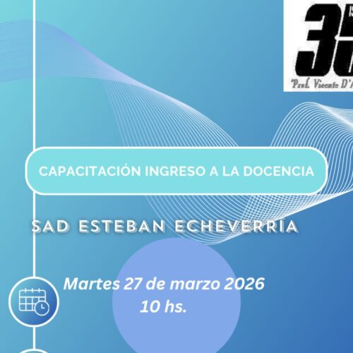 Capacitación Ingreso a la docencia